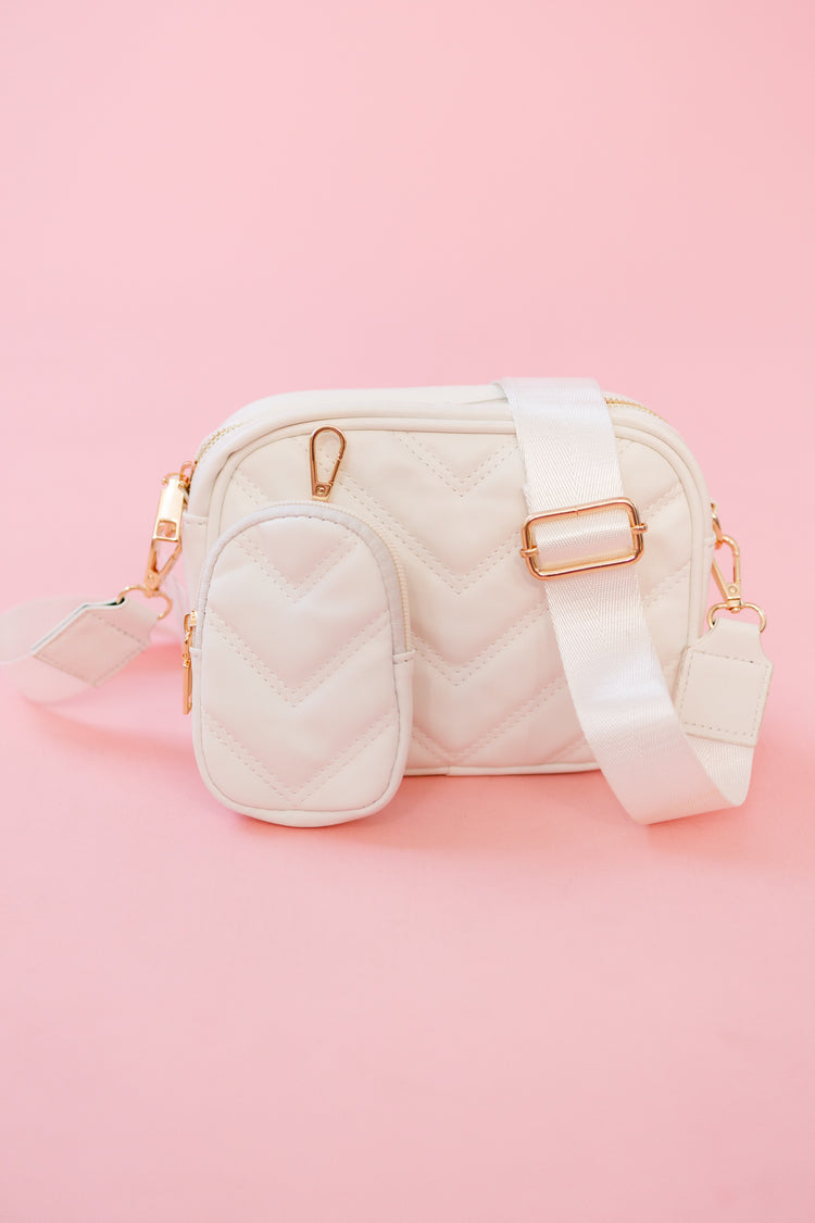 Quilted Crossbody with Coin Purse, VARIOUS