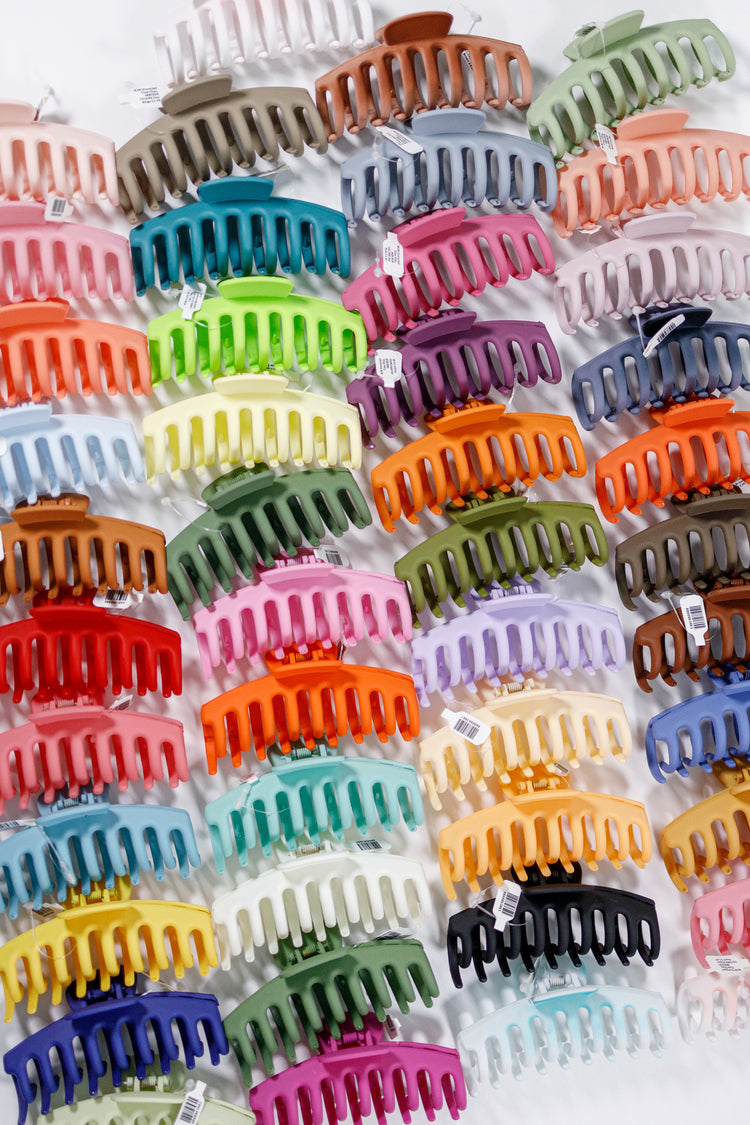 W2W Oversized Claw Clips, VARIOUS COLORS