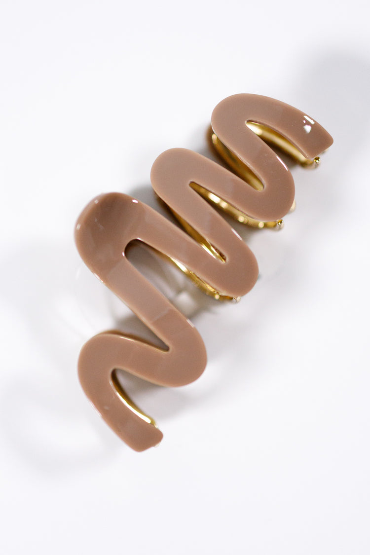 Premium Swirl Casting Hair Claw Clips, VARIOUS