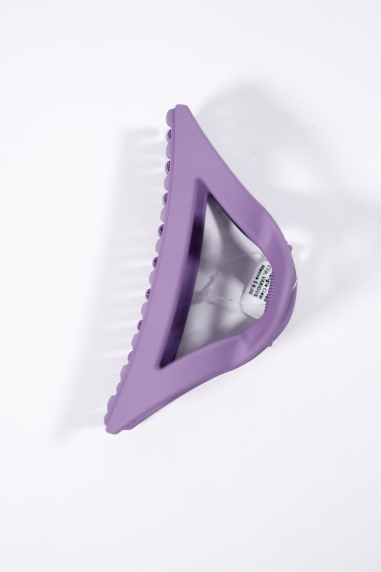 XL Curved Triangle Claw Clip, VARIOUS