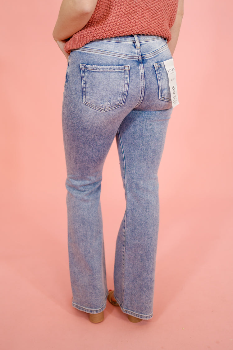 Risen Light Wash Bootcut Jeans