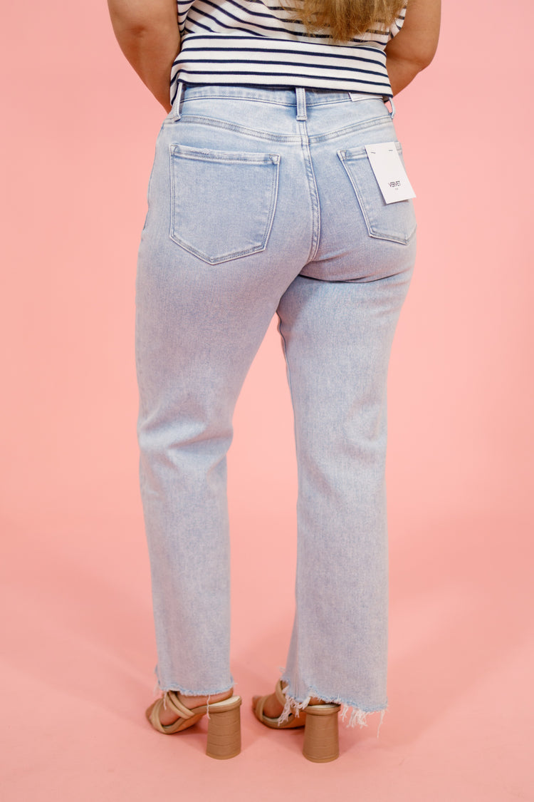 Vervet High Rise Slim Leg Jean, REG + CURVY