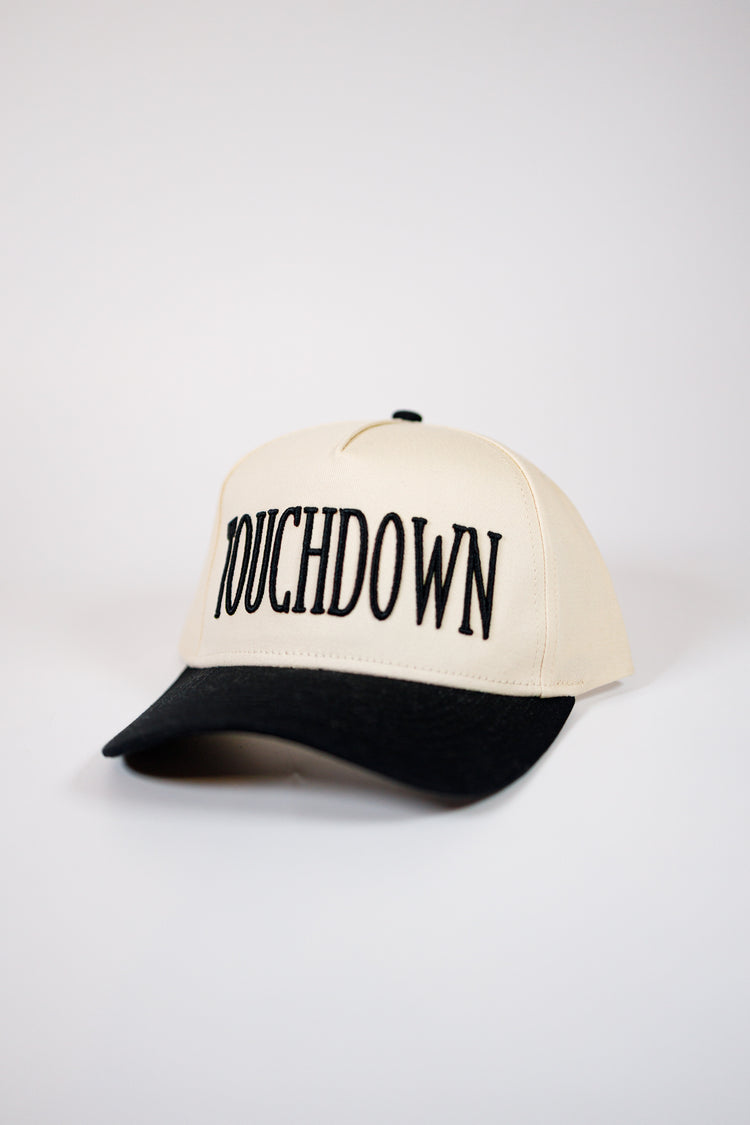 TOUCHDOWN Embroidered Trucker Hat Jaxe + Grace Boutique