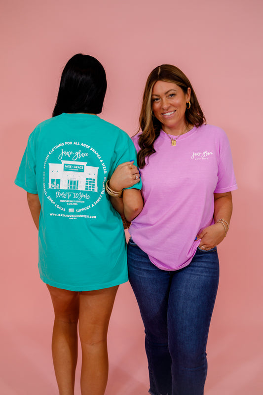 Jaxe + Grace CC ANNIVERSARY Edition TEES, VARIOUS Jaxe + Grace Boutique