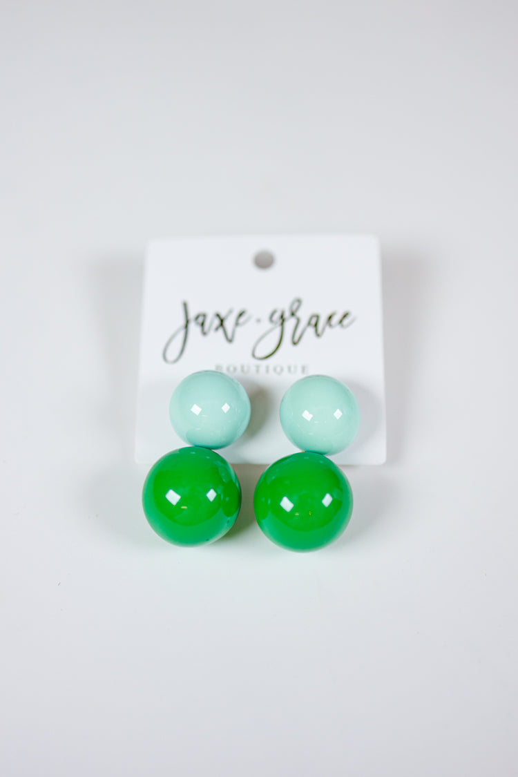 Double Ball Earrings, VARIOUS