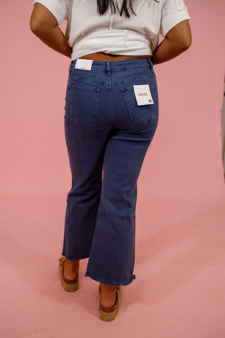 Z Acid Wash Crop Flare Jeans, BLACKBERRY, REG & CURVY Jaxe + Grace Boutique