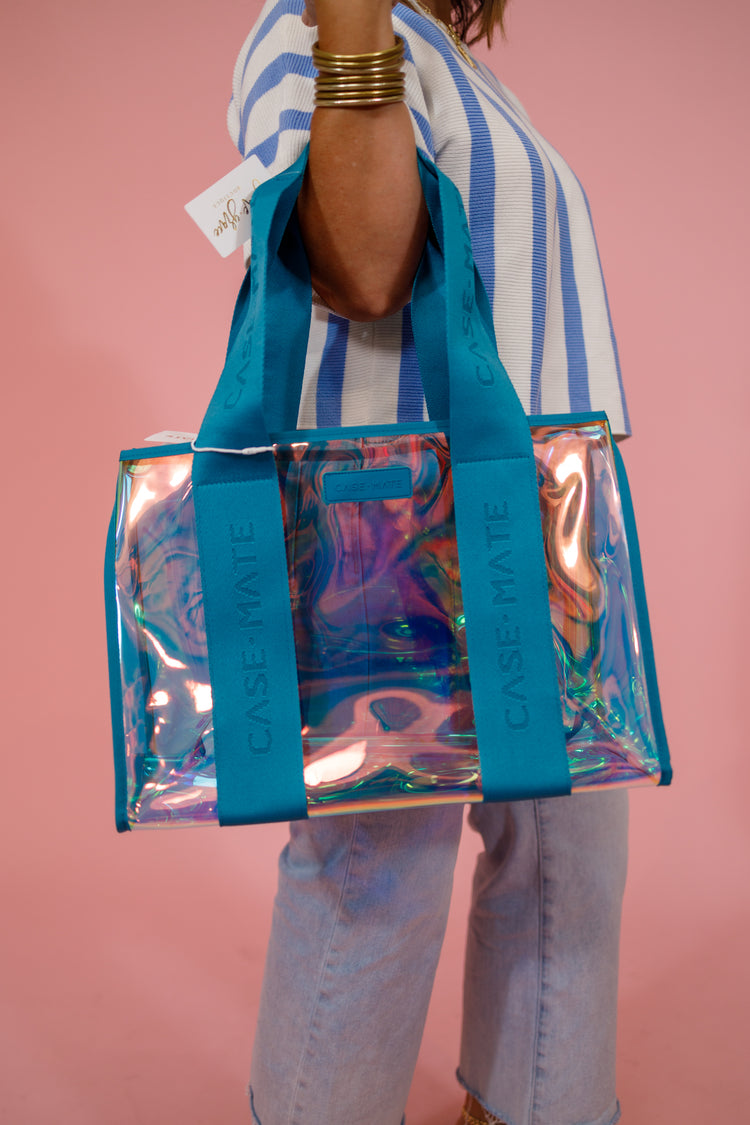 Case Mate Bubble Jelly Tote Bag, EMERALD Jaxe + Grace Boutique