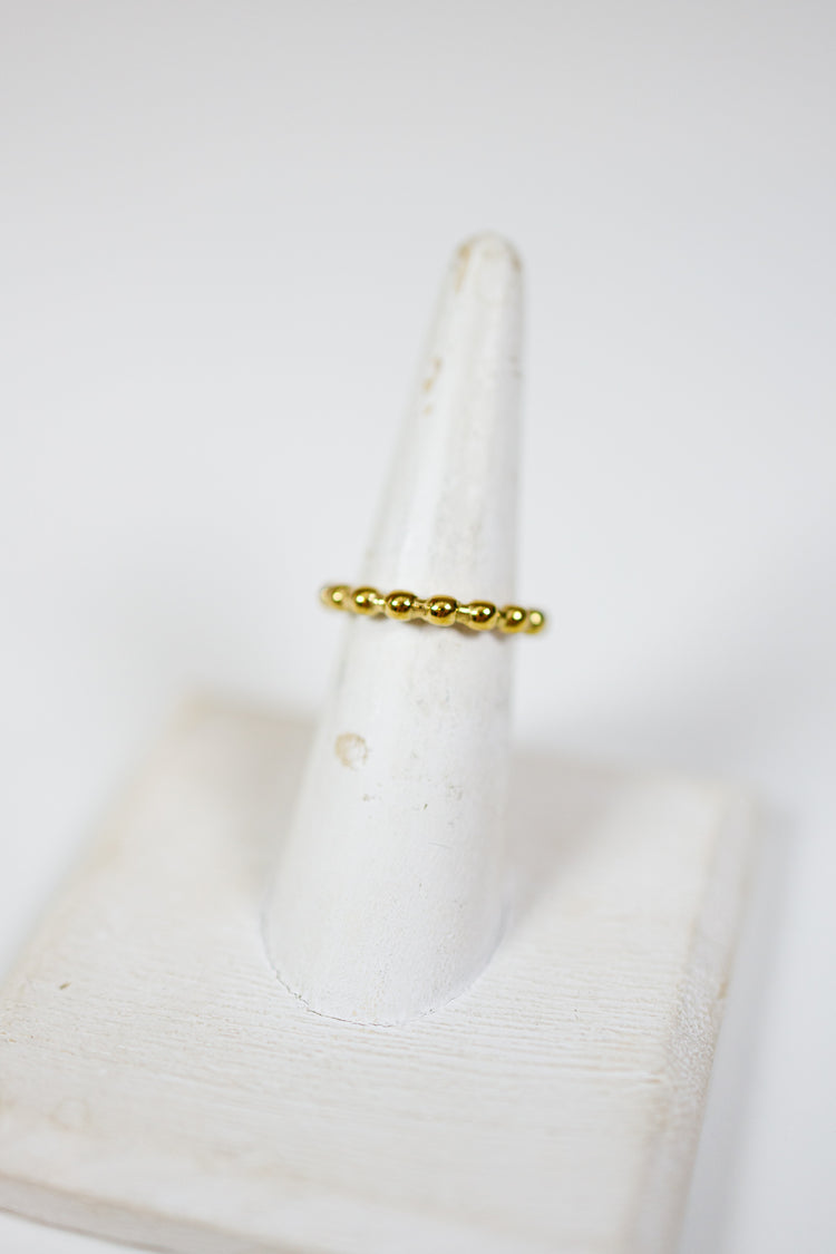 HD Gold Bead Ring