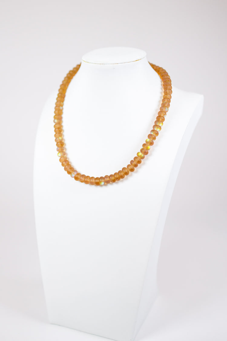 HD Amber Beaded Necklace