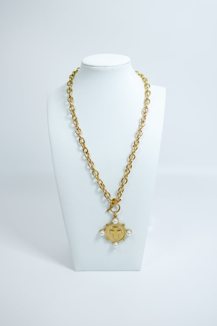 Waterproof Everlasting Faith Necklace Jaxe + Grace Boutique