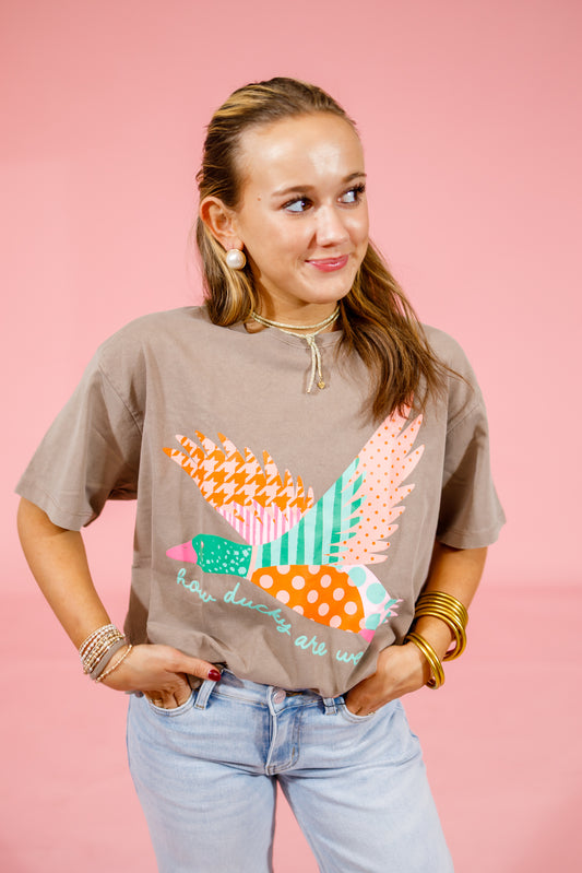 How Ducky are We Crop Tee Jaxe + Grace Boutique