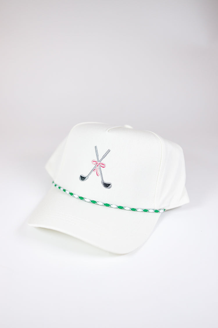 Golf Club Bow Hat