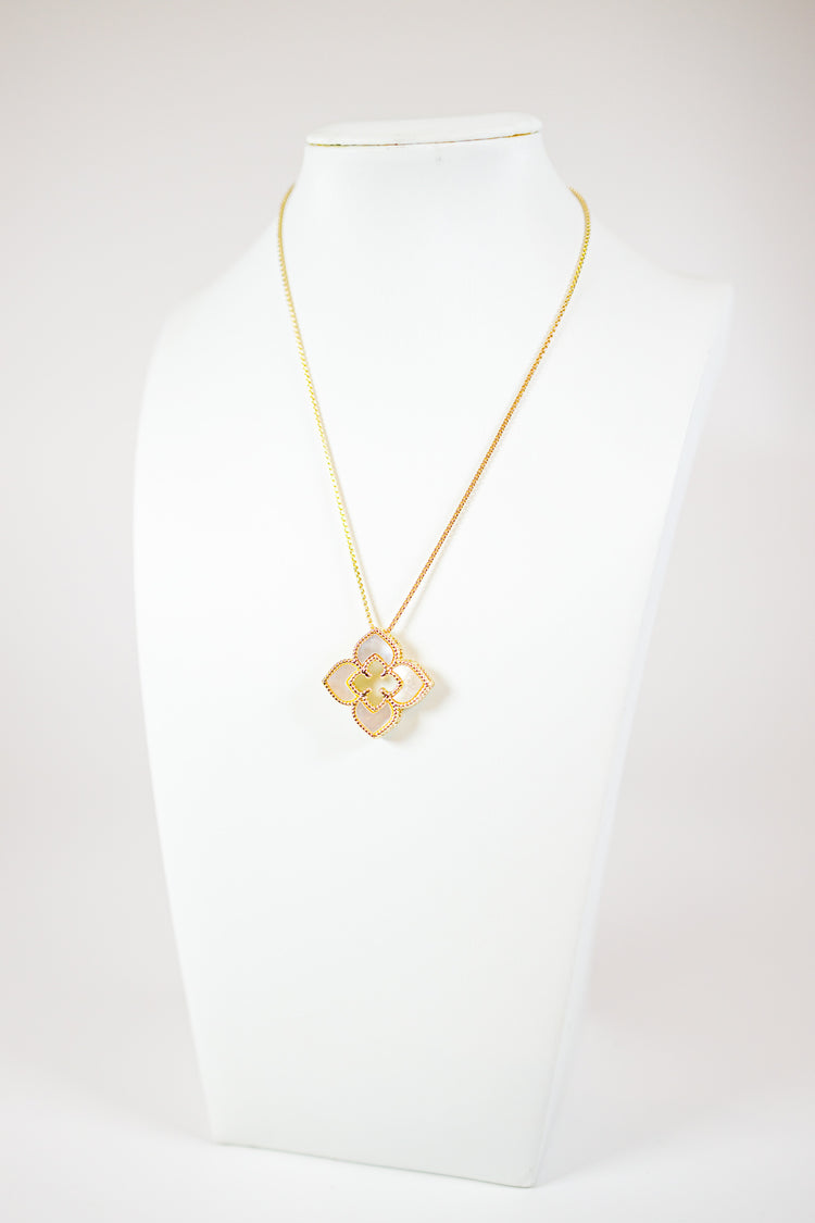 MOP Clover Necklace