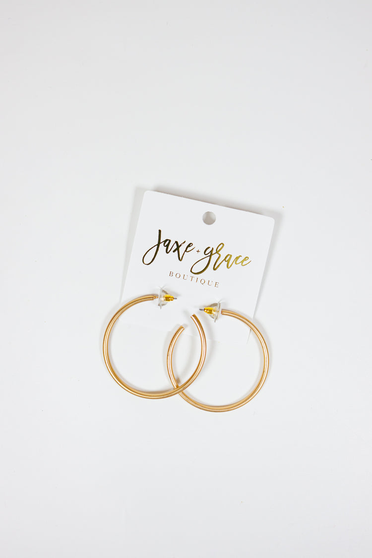 50mm THIN Open Hoops, VARIOUS