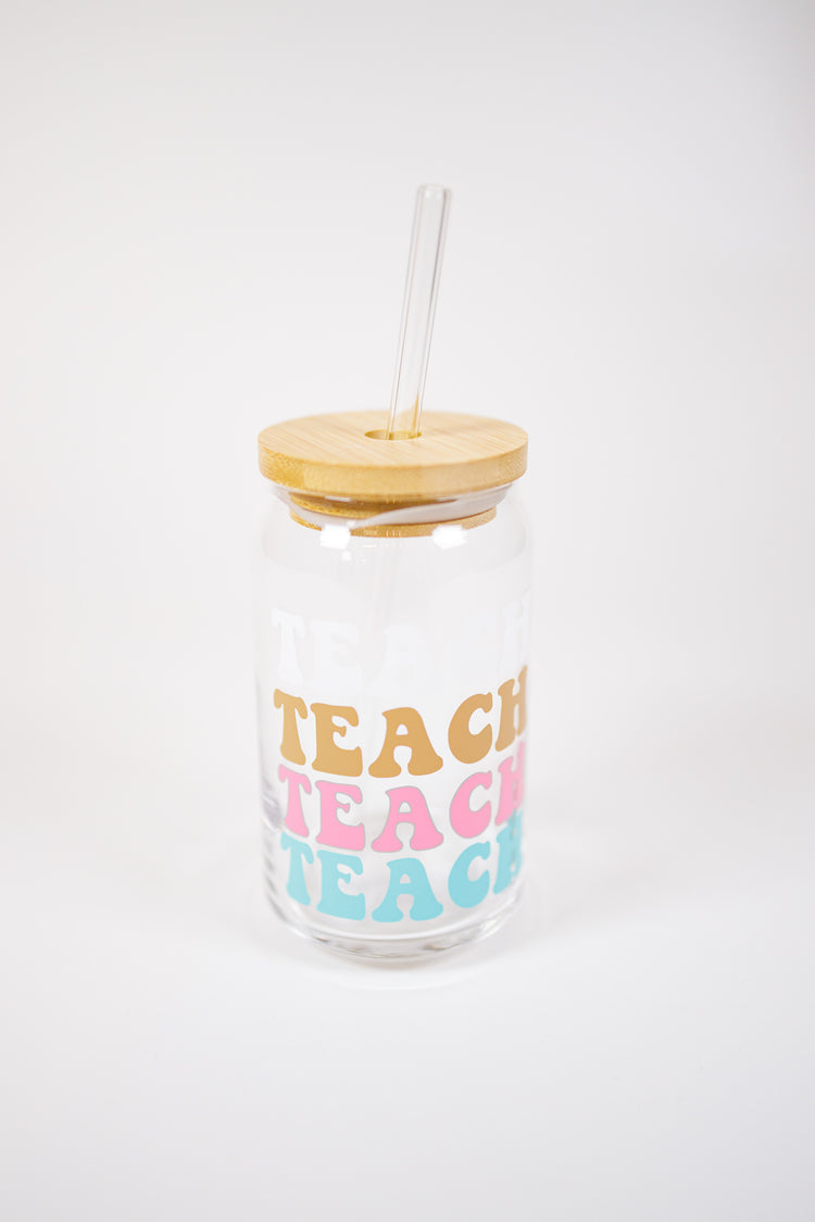 TEACH Glass Glass Cup