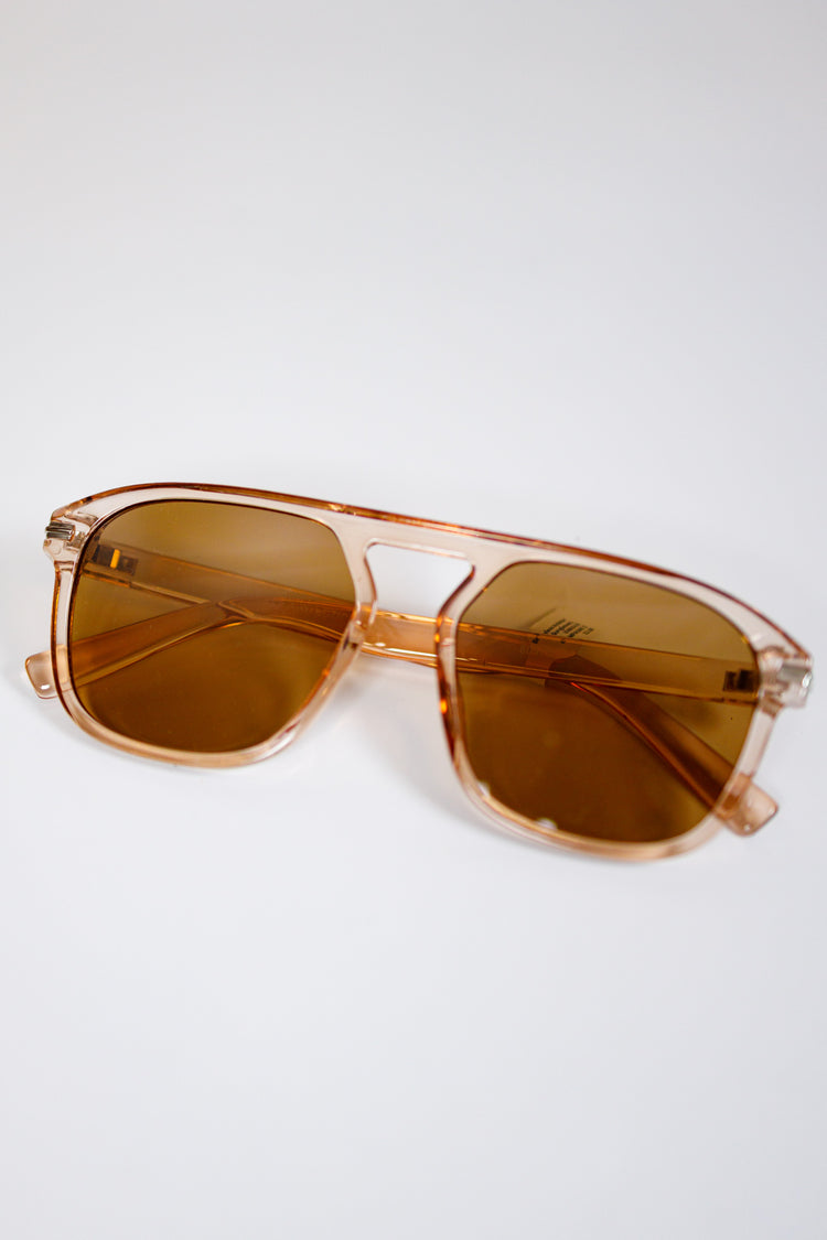 Bridgeless Aviator Sunglasses, VARIOUS