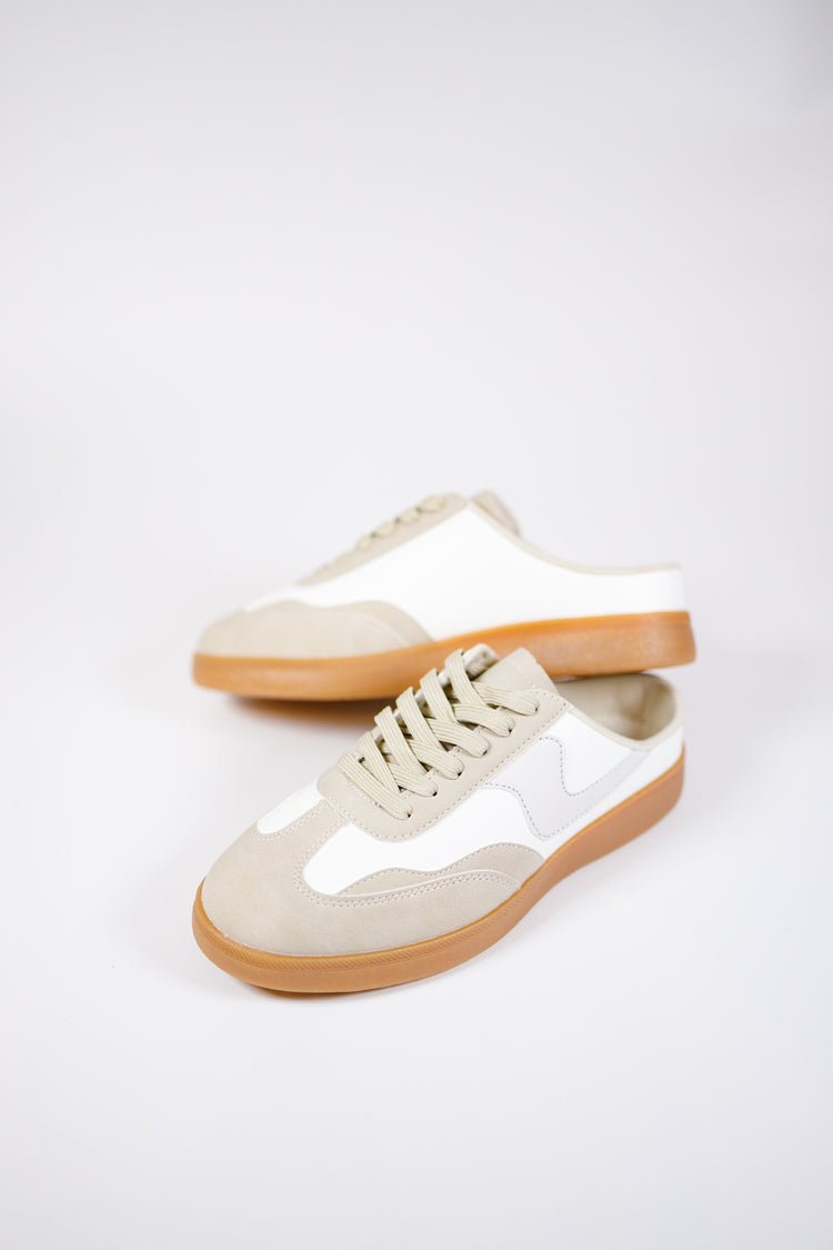 Ivory Slip on Sneakers