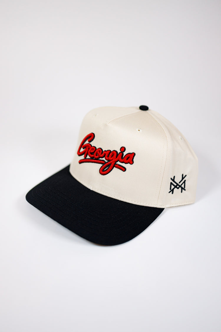 Georgia Embroidered Trucker Hat