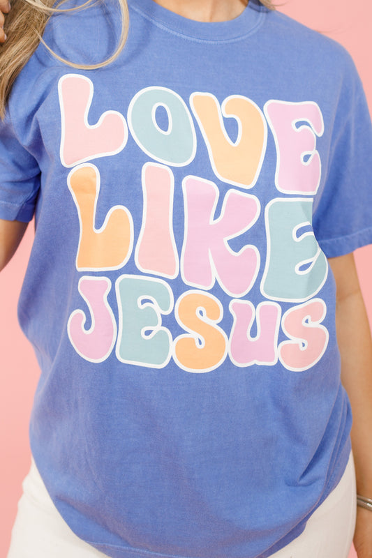 "Love Like Jesus" Graphic Tee, S-3XL