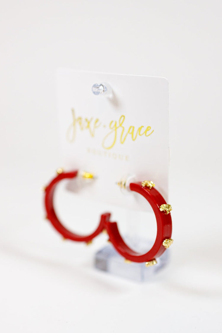 Elephant Station Acetate Hoops