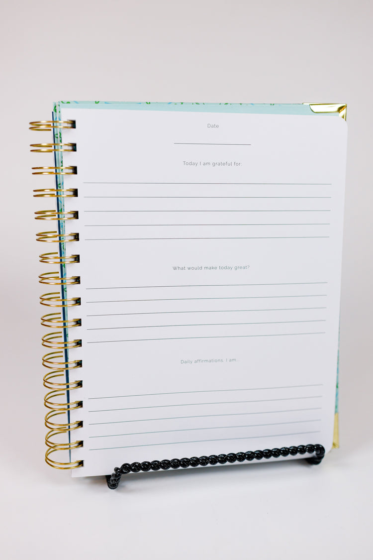 Mint Mosaic Gratitude Journal