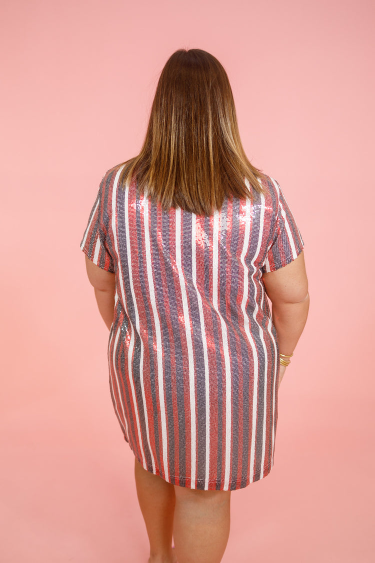 Red and Black Julia Dress