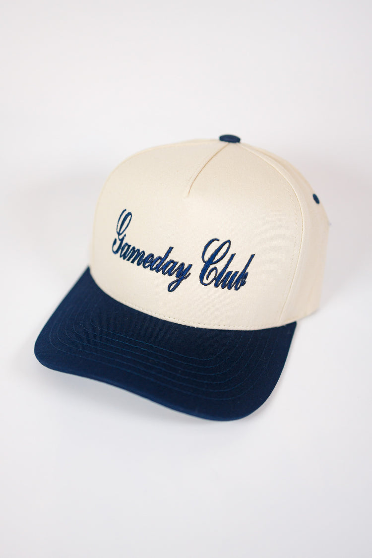 Navy "Gameday Club" Hat