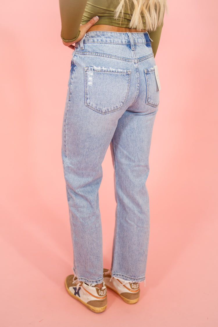 Vervet High Rise 90s Wide Leg Jeans