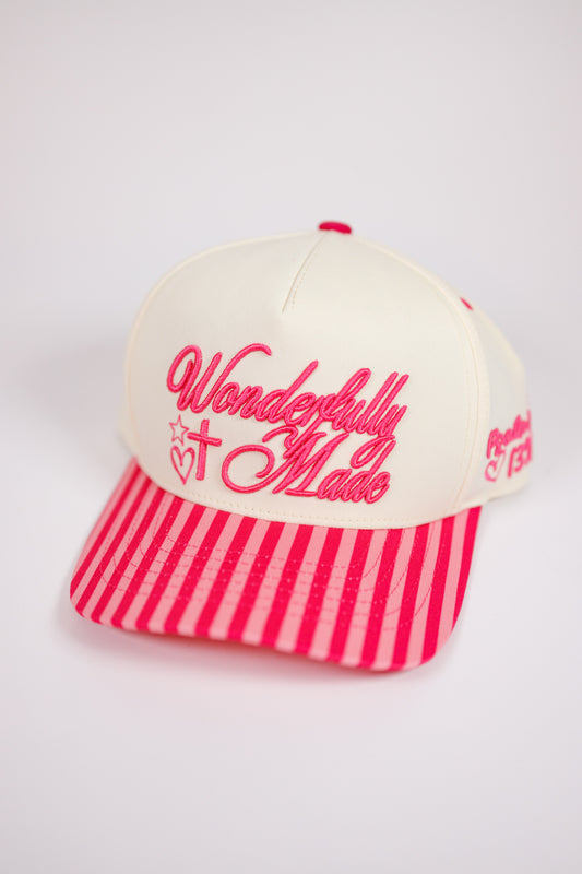 "Wonderfully Made" Embroidered Hat
