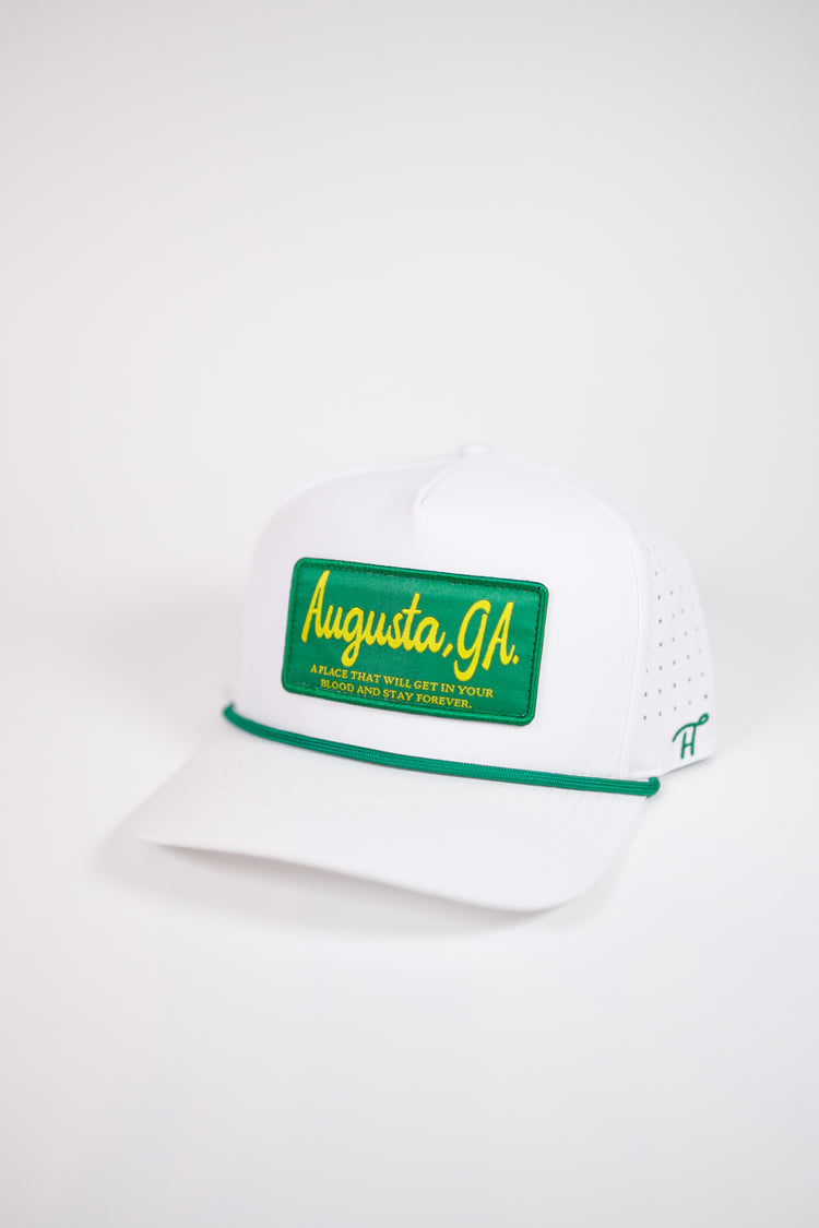 Green and Yellow Augusta, GA Patch Hat
