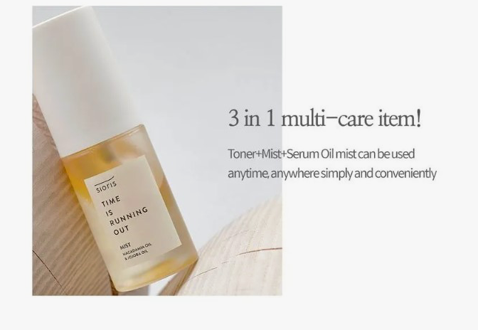 Sioris - Time Is Running Out Mist Mini Skincare Face Mist