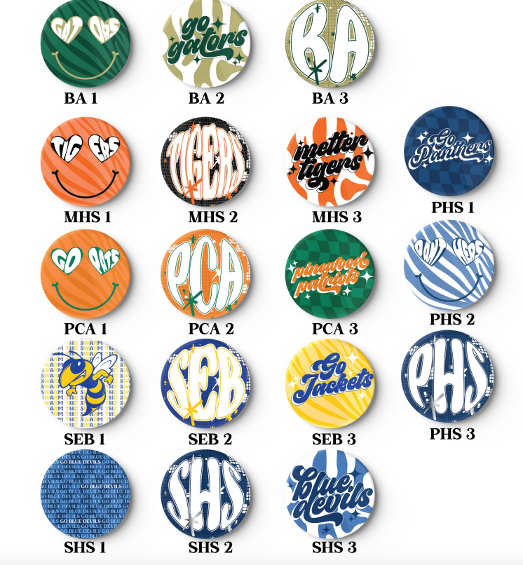 Gameday Sports Pins, VARIOUS TEAMS