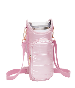 Padded Tumbler Holder Crossbody Bag, VARIOUS