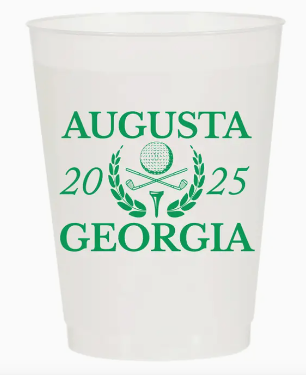 Augusta Ga 2025 Frosted Cups (6 pack)