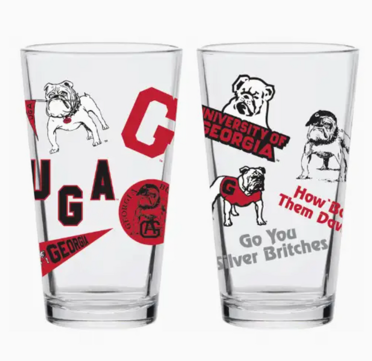 16oz Georgia Medley Pint Glass