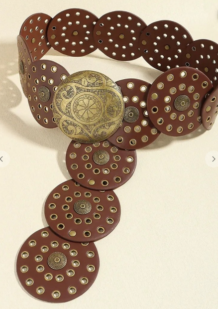 Western Circle Metallic Belt, VARIOUS