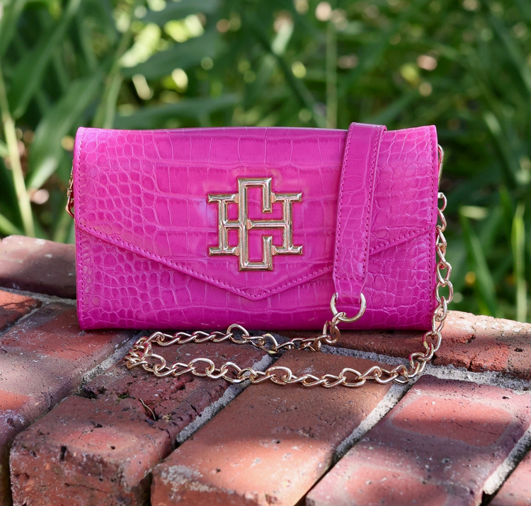 Caroline Hill - Carlington Crossbody - HOT PINK EC