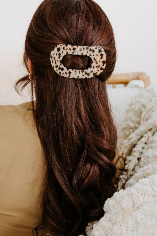 TELETIES - Round Flat Hair Clip