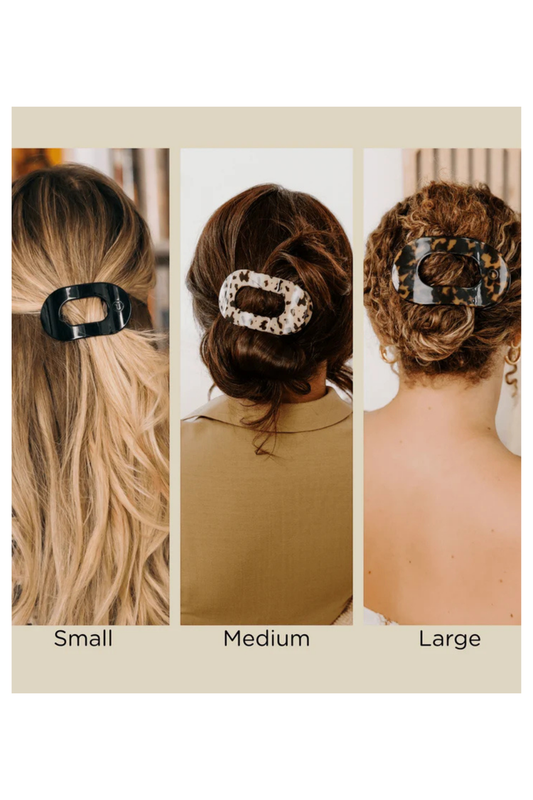 TELETIES - Round Flat Hair Clip
