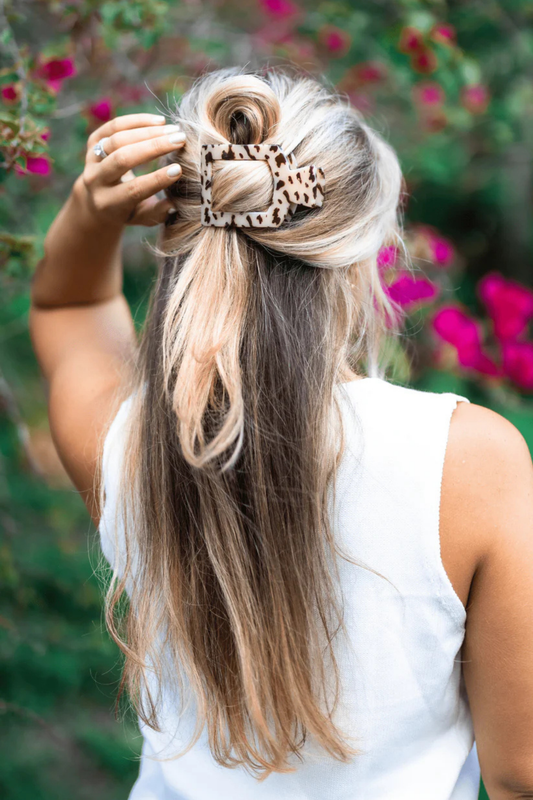 TELETIES - Square Flat Hair Clip