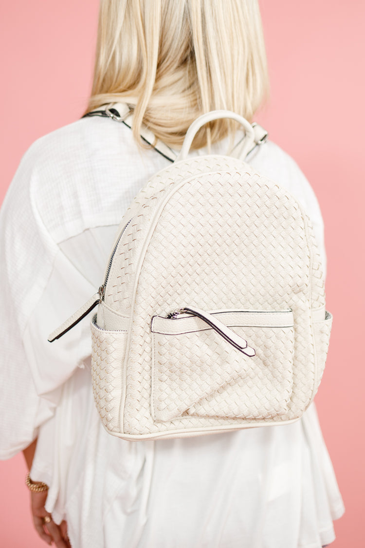 Woven Backpack, VARIOUS