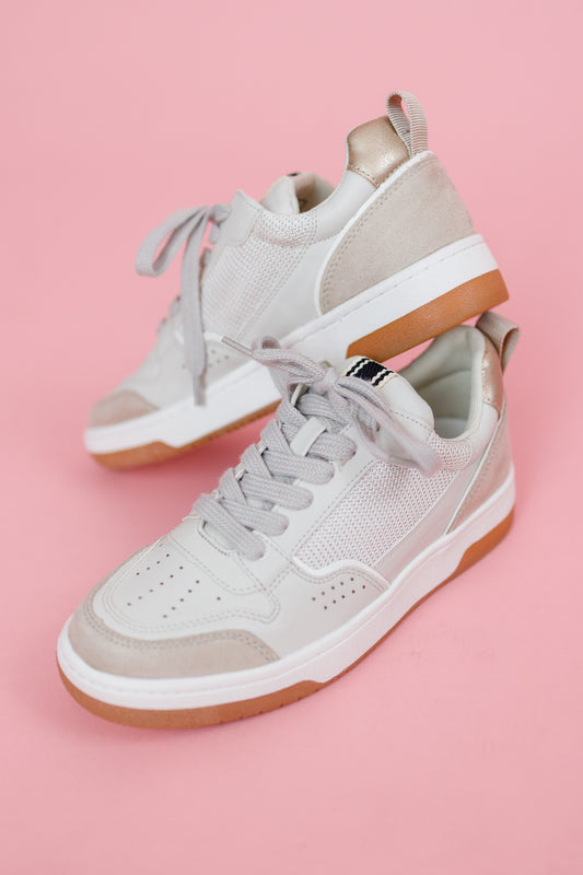 Taupe Suede Romi Sneakers