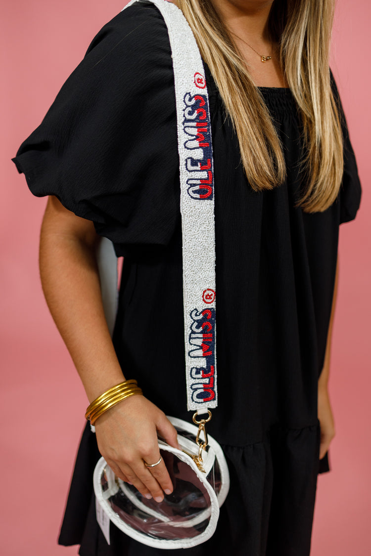 OLE MISS Licensed Beaded Strap