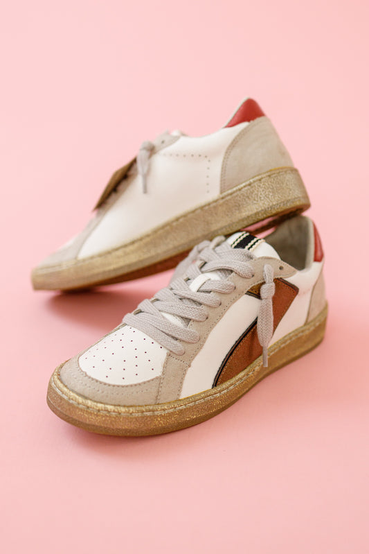 Salma Copper Detail Sneakers