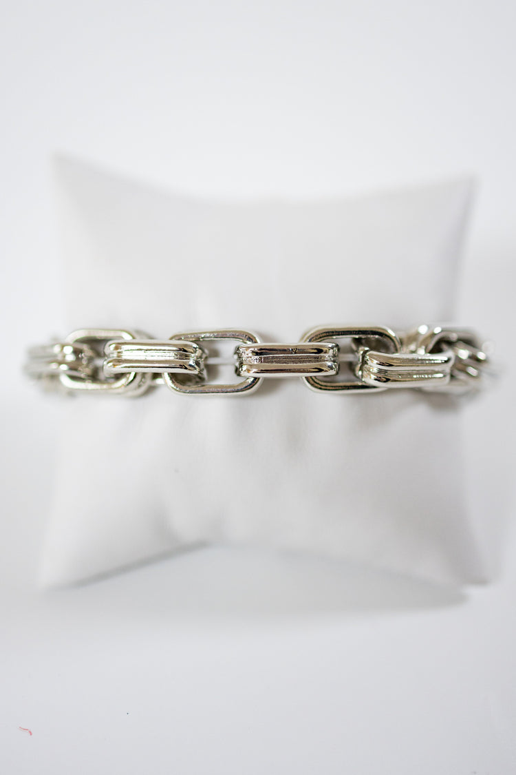 Chunky Chain Linked Bracelet, VARIOUS