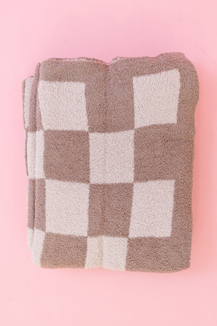 Checkered Fuzzy Blanket, VARIOUS