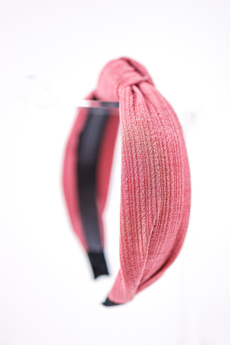 Solid Knotted Headband, VARIOUS