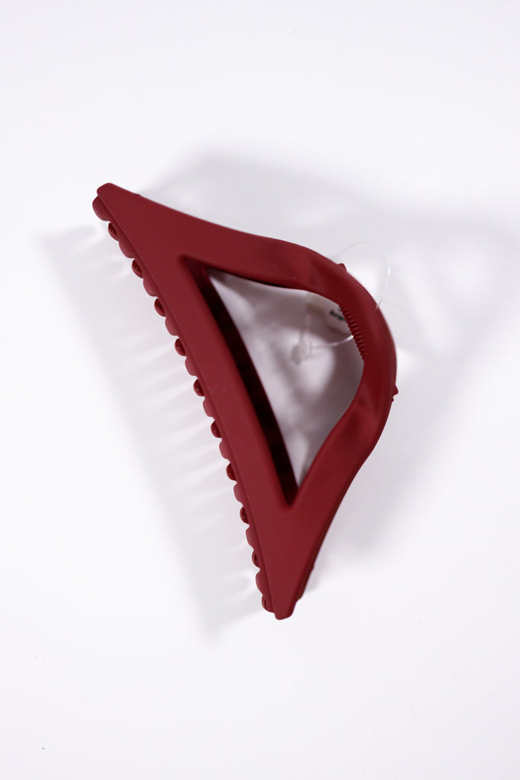 XL Curved Triangle Claw Clip, VARIOUS
