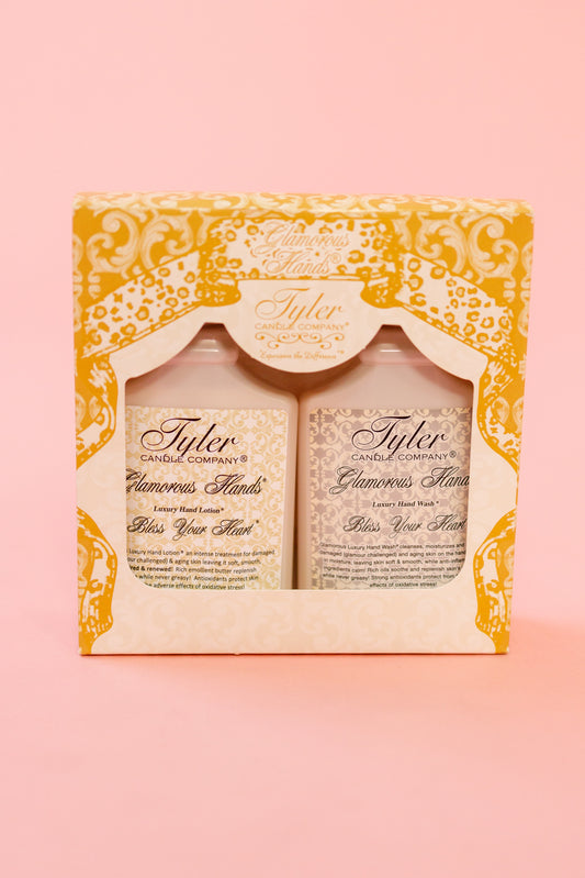 TYLER CANDLES - Hand Soap + Lotion Gift Set