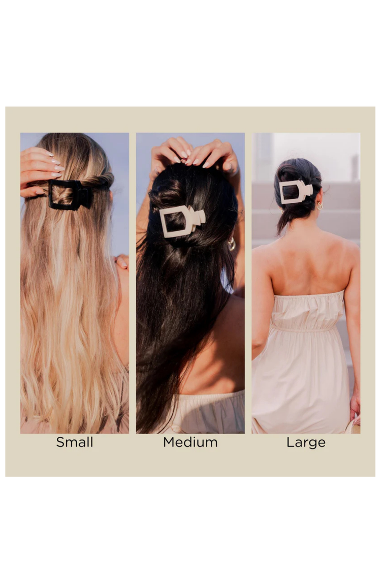 TELETIES - Square Flat Hair Clip